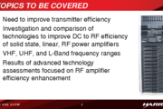 A Study and Comparison of Efficiency Enhancement Techniques for RF Power Amplifiers