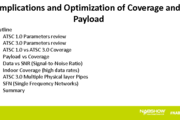 Implications and Optimization of Coverage and Payload for ATSC 3.0