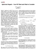 Spectrum Repack – Your RF Plant and What to Consider