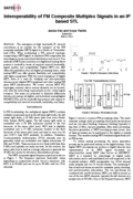 Interoperability of FM Composite Multiplex Signals in an IP-based STL